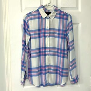 Banana Republic Women’s Flannel Shirt Size: Small
